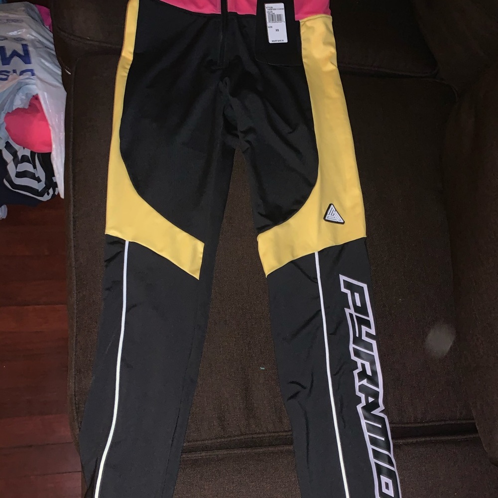 Chris Brown- Black Pyramid leggings